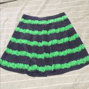 J. Crew silk skirt